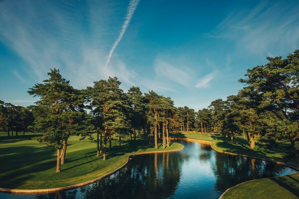 Golf på Kristianstads Golfklubb i Åhus