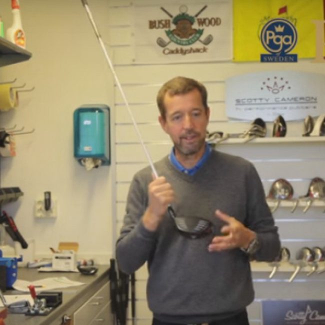Custom fitting med PGA Professional David Leet!