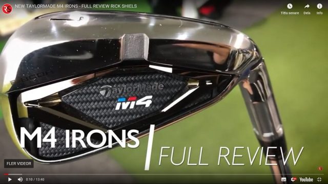 TaylorMade M4 Järn test – Video