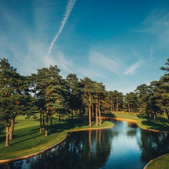 Golf på Kristianstads Golfklubb i Åhus